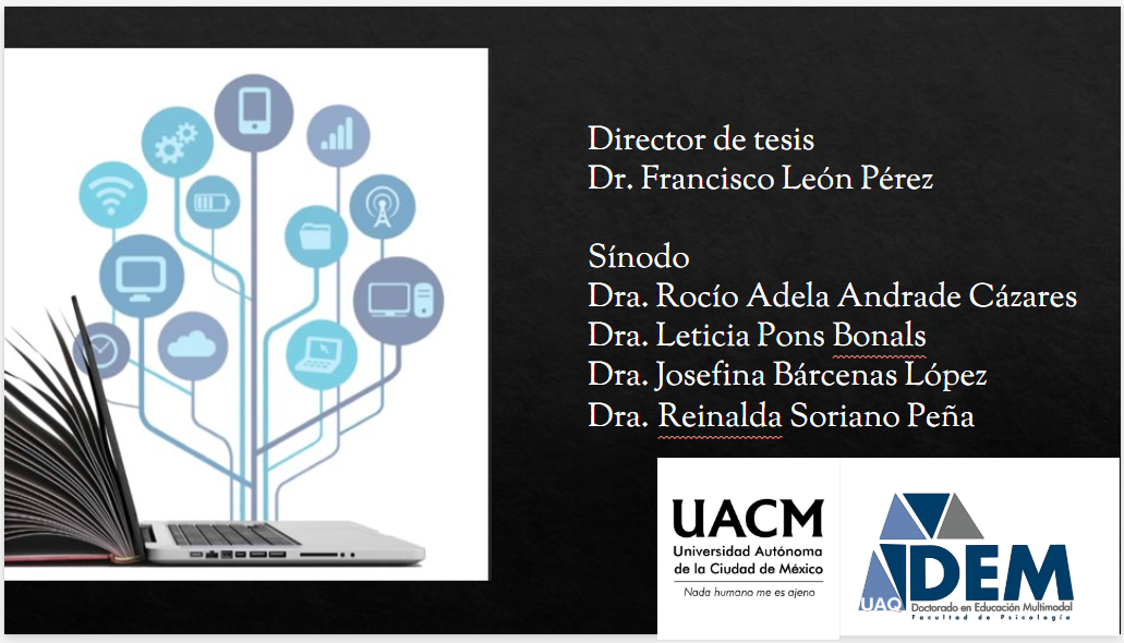 Nombre de los integrantes del comité de doctoral